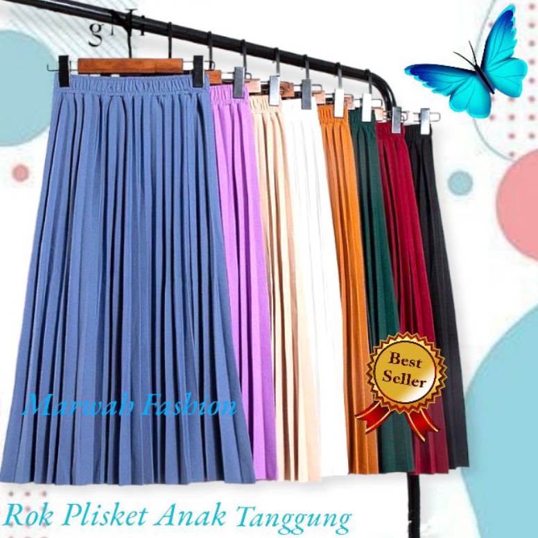Belanja hematPp6P0 ROK PLISKET ANAK TANGGUNG 6-17 TAHUN / ROK PLISKET PREMIUM / ROK ANAK TANGGUNG/ R