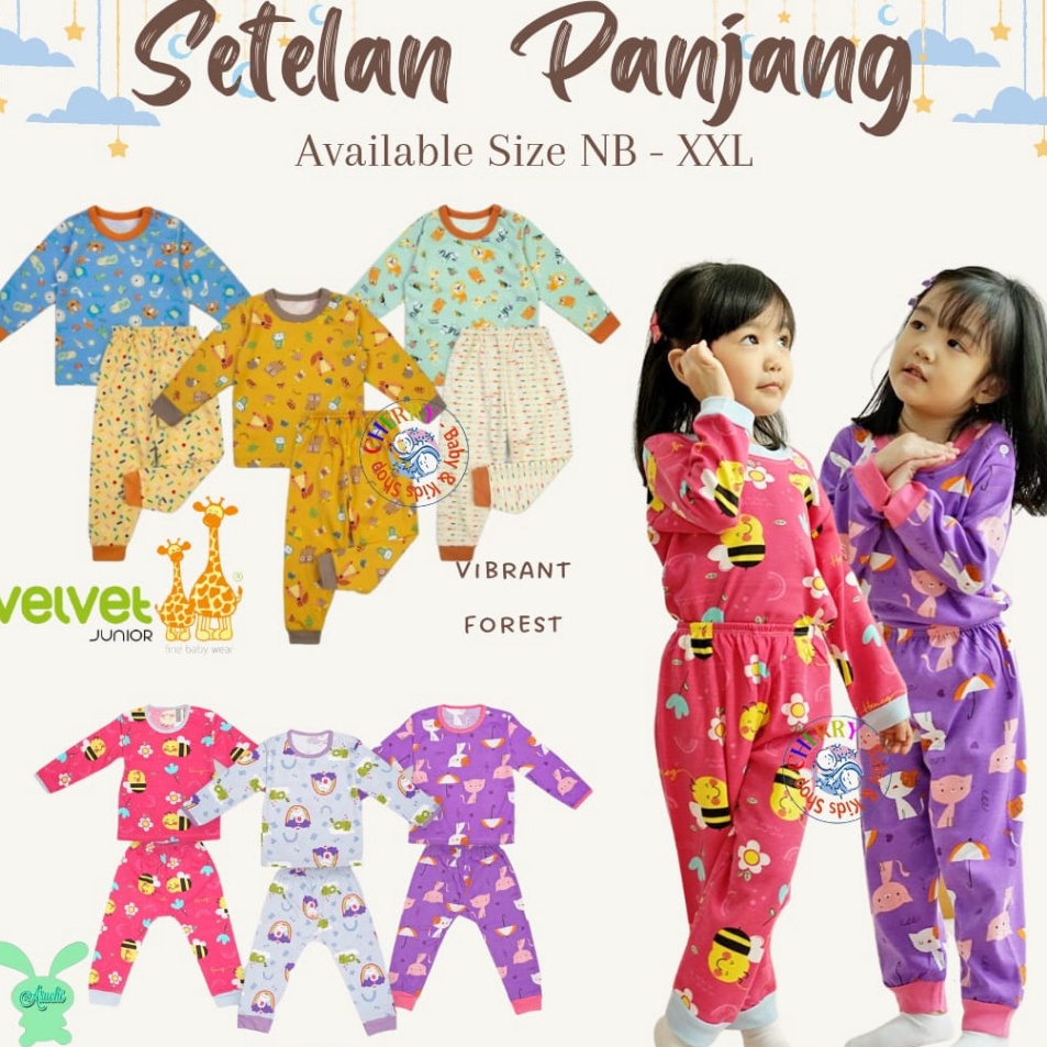 Harga SpesialLl2L6 PROMO 1 Setelan PANJANG ARUCHi / Velvet SML XL XXL Magical Savannah Soul Future C