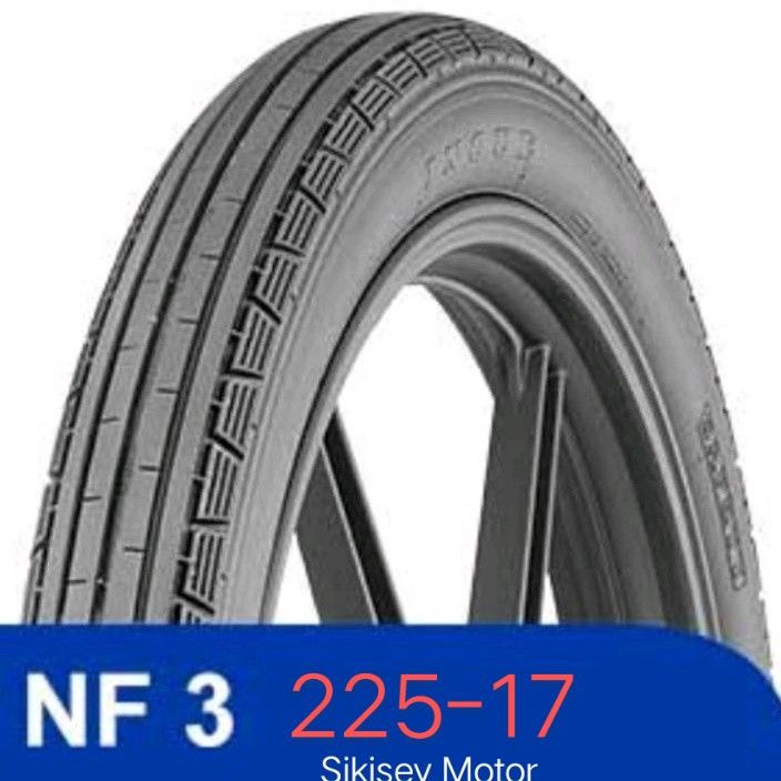Promo Ban 225-17 IRC NF3. Ban Depan ASTREA GRAND (Kembang Motif Lurus)..