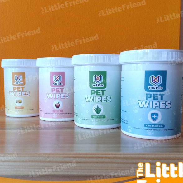 (H☛/M♥O] Tisu Basah Pembersih Mata Telinga Kucing Anjing Hewan 2 in 1 PET WIPESlangsung.kirim