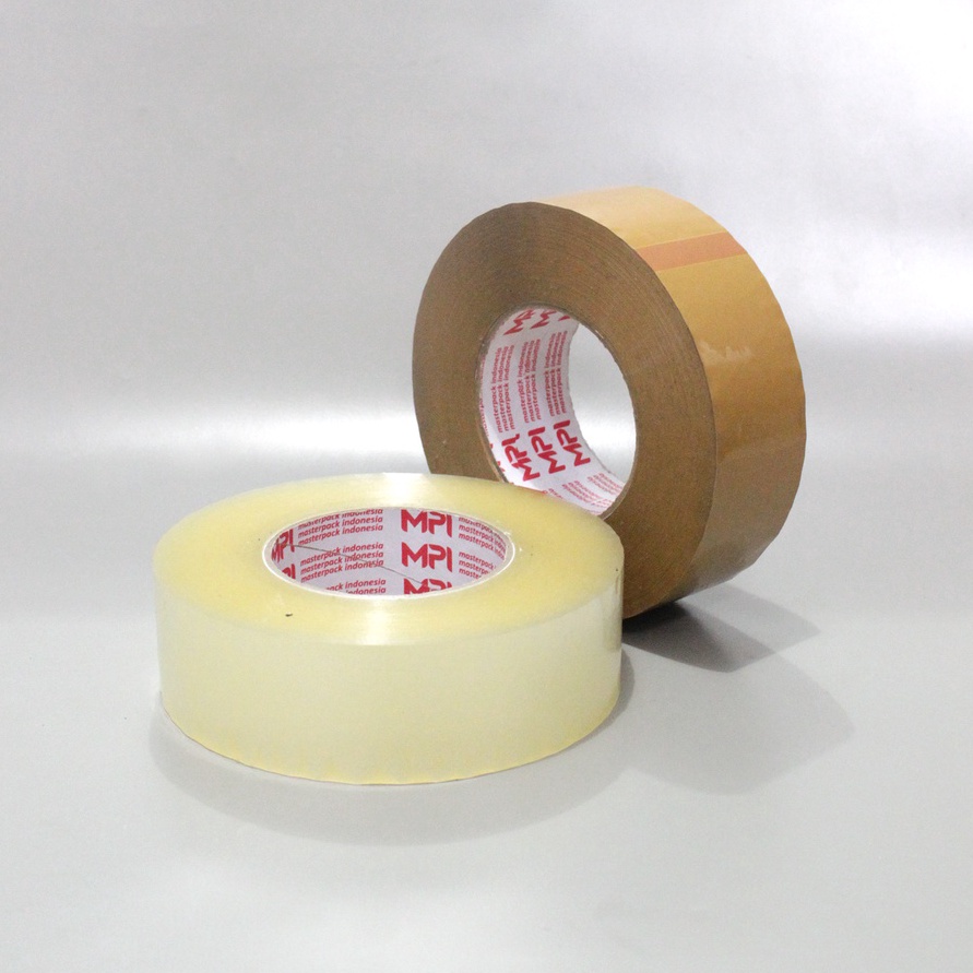 

[I5☆/R♫> Lakban Bening - Lakban Cokelat 45 mm x 300 Yard Master Pack Indonesia/ terviral.!