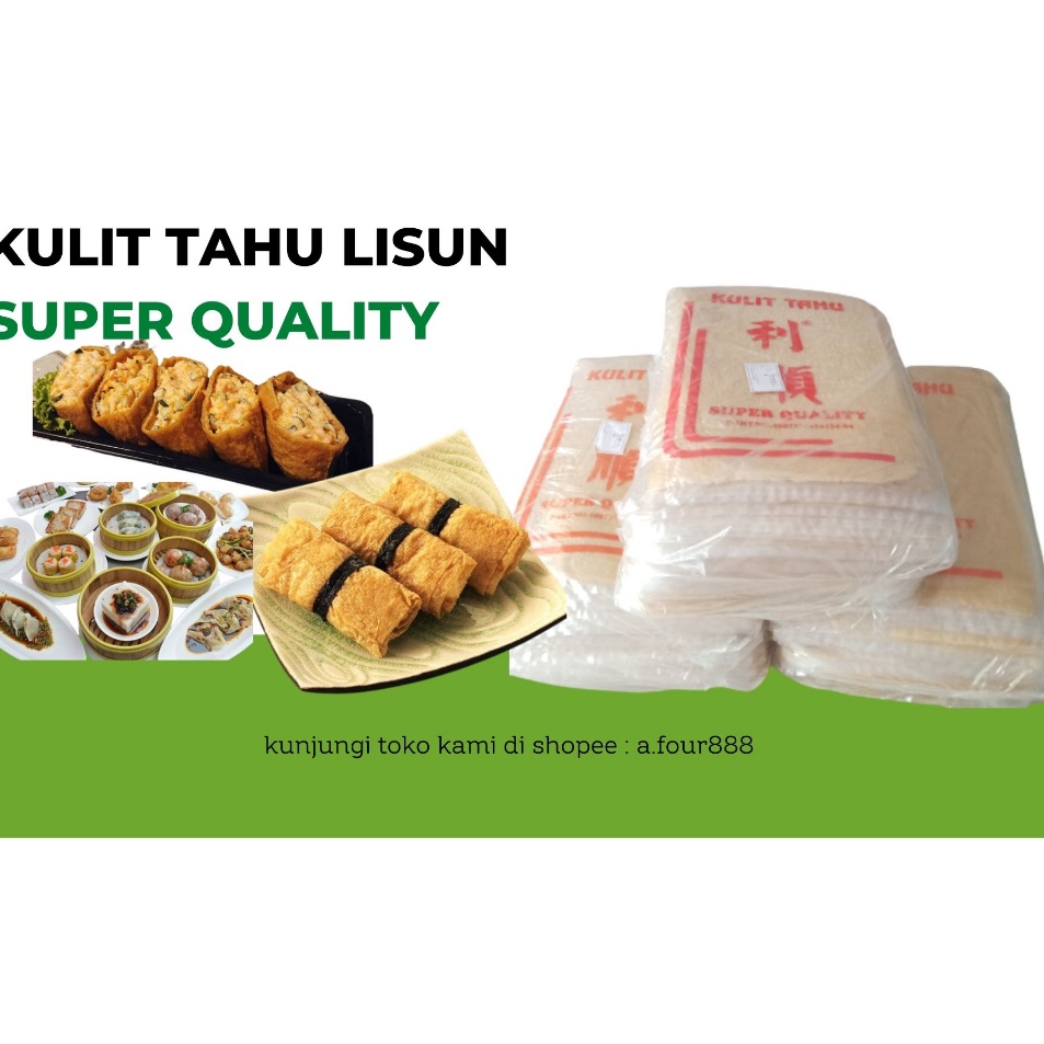 

Murah kulit tahu lisun READY / kulit tahu dimsum / kulit tahu