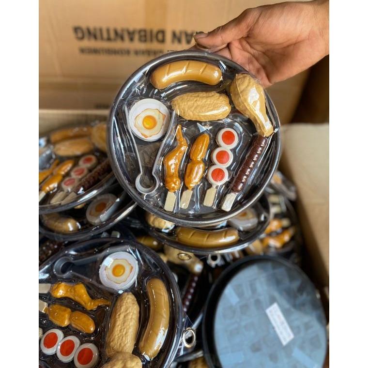 Grosir Mainan Hidangan Sate Bulat/ Ss 1588