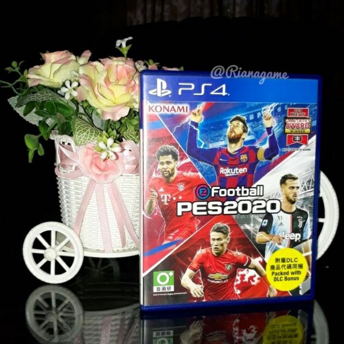 [KZ✪/I♫] BD Kaset PS4 PES 2020 Pro Evolution Soccer 2021 Reg 2 Game PS 4 Bekas Second Mulus- amanahh