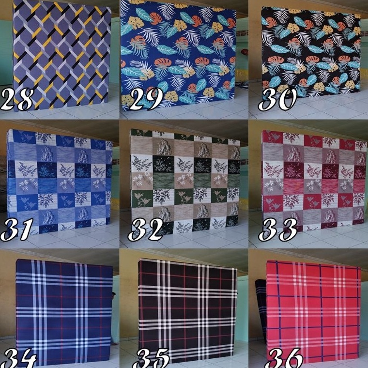 TERBARU Sarung Kasur Busa Resleting Tebal 20,15,10cm Sarung Kasur Busa inoac