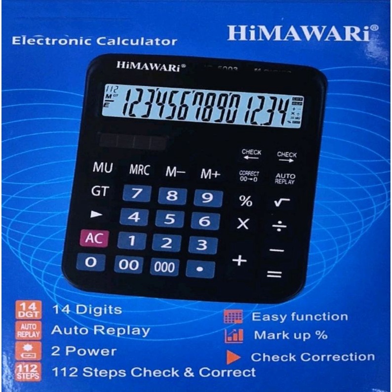 

KALKULATOR HiMAWARi js-837-12S / js-5003