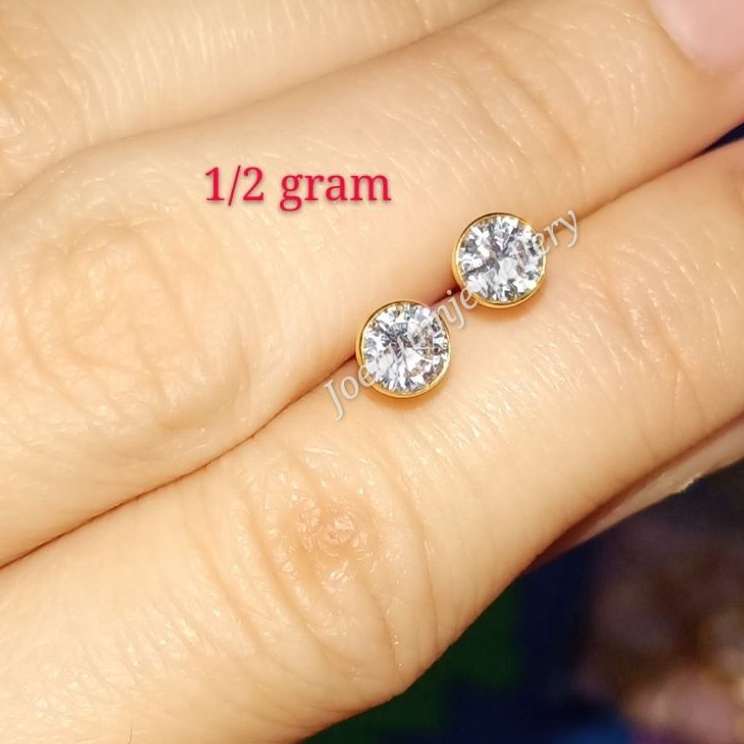 Hot Product3j3Ix Giwang tindik emas muda