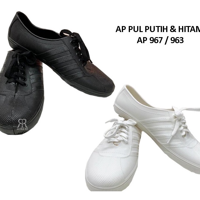 (Q☀14 L) Sepatu Karet AP Boots Multi Fungsi - AP 963 Putih dan  AP 967 Hitam AP Boot -amanahh✮