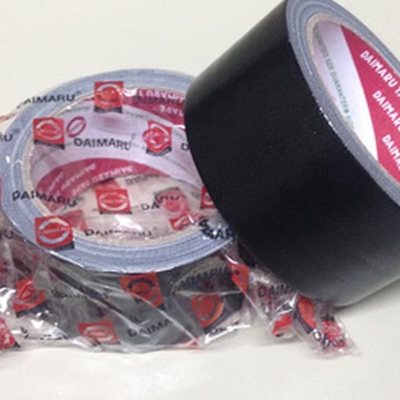 

[I-Z♥♥S> LAKBAN KAIN HITAM DAIMARU 2 INCH / CLOTH TAPE- terviiral!