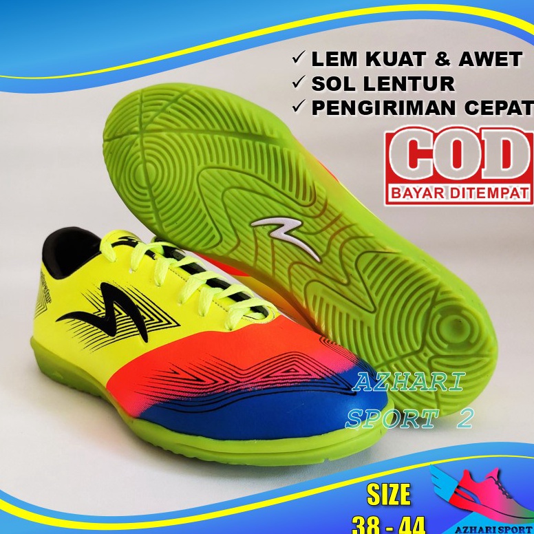 Harga TERMURAAH.. Sepatu Futsal Specs Spec Spatu Futsal Putsal Footsal Specs Mini Soccer Original Ac
