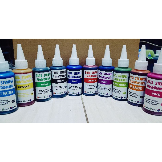 

(♡ V✔5J> TINTA STEMPEL WARNA/FLASH 100ML ALL VARIANT WARNA BEST QUALITY/ viral.!!