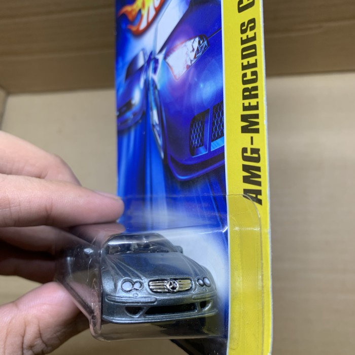 DISKON SPESIAL HOT WHEELS AMG MERCEDES CLK DTM SILVER TERLARIS