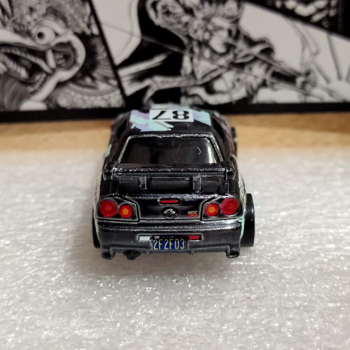PROMO HOT WHEELS NISSAN SKYLINE GT-R R34 HKS HOT WHEELS ID TERMURAH TERMURAH