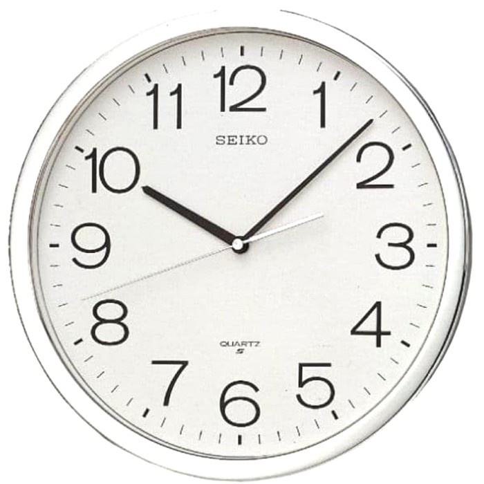 Jam Dinding Seiko Qxa041 Original 100% Best Seller Ukuran Besar 40Cm Bestseller Jam Dinding
