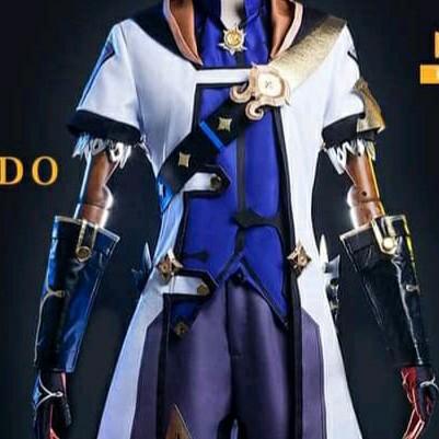 TERLARIS - ALBEDO WIG COSTUME SHOES GENSHIN IMPACT COSPLAY