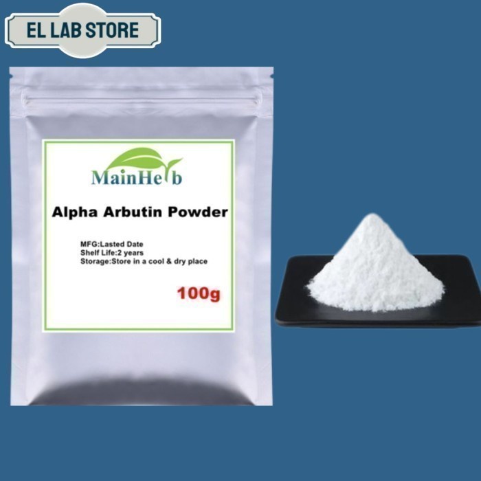 Alpha Arbutin Powder Whitening Agent 100 Gram Kemurnian 99% Termurah
