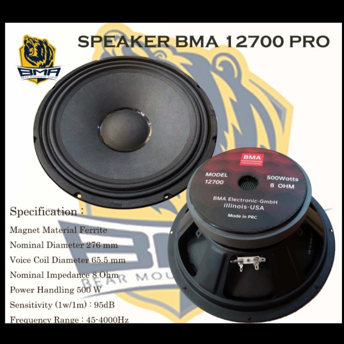 Harga speaker best sale bma 18 inch