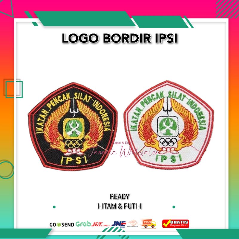 LOGO IPSI BORDIR | LOGO IPSI PREMIUM | BED BORDIR IPSI | LOGO IPSI GROSIR & ECER
