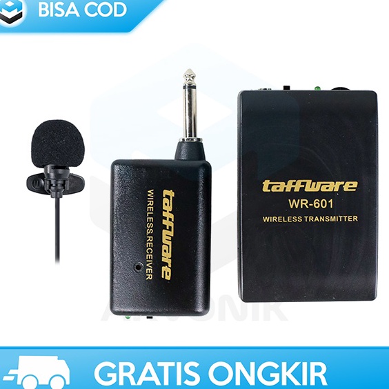➤ CLIP ON JEPIT MICROPHONE TRANSMITTER RECEIVER TAFFWARE WIRELESS  6.3MM ✷ ✯