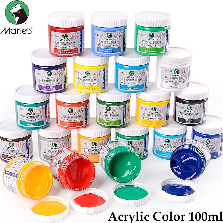 

COD Cat Akrilik Maries 100ml / Acrylic Color A1100 - Part 01/02 8172