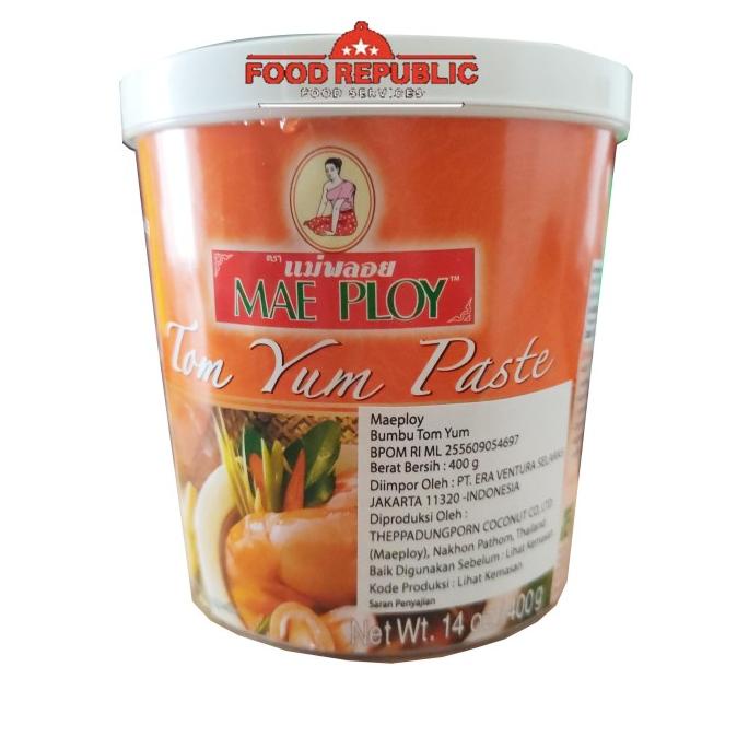 

jen MAE PLOY TOM YUM CURRY PASTE 400 GR - KARI PASTA TOMYAM IMPORT HALAL