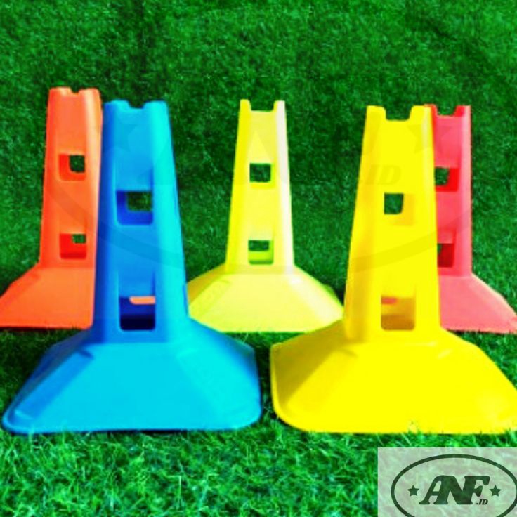- wU Cone kerucut lubang latihan sepakbola | cone kerucut lubang olahraga ❈