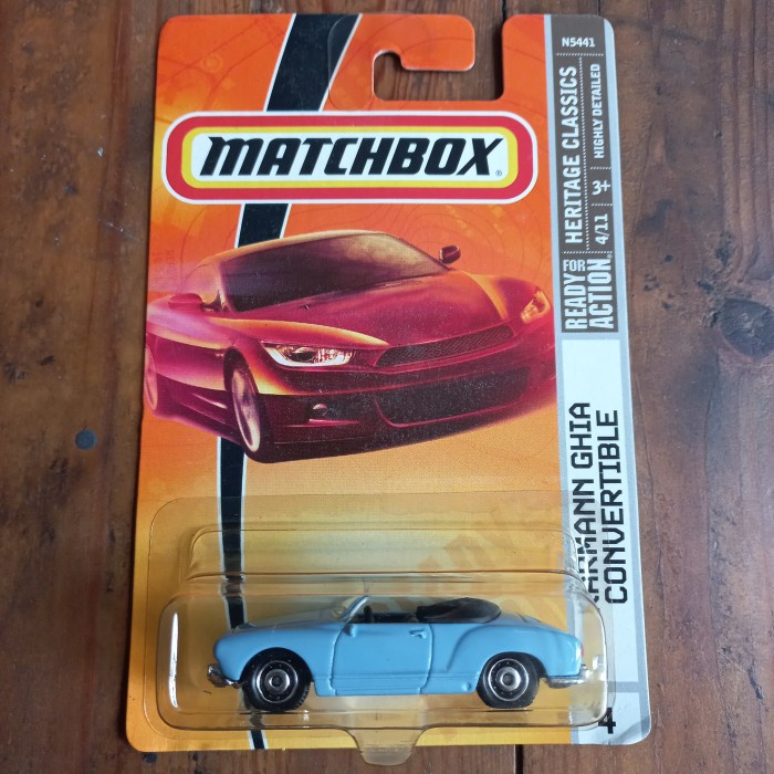 Termurah Matchbox Vw Volkswagen Karmann Ghia Convertible Reg