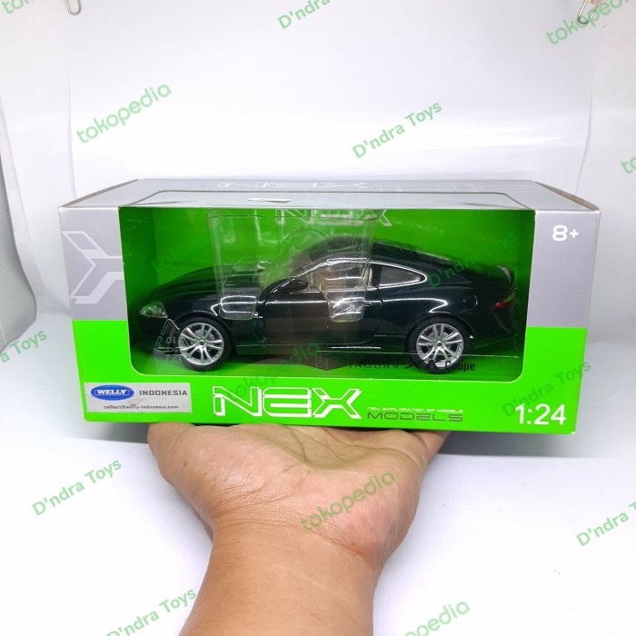 FLASH SALE DIECAST MINIATUR MOBIL JAGUAR XK COUPE - DIE-CAST METAL MOBILAN WELLY TERMURAH