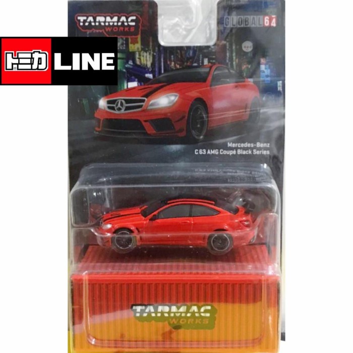 MUST HAVE MERCEDES-BENZ C63 AMG COUPE BLACK SERIES RED TERMURAH