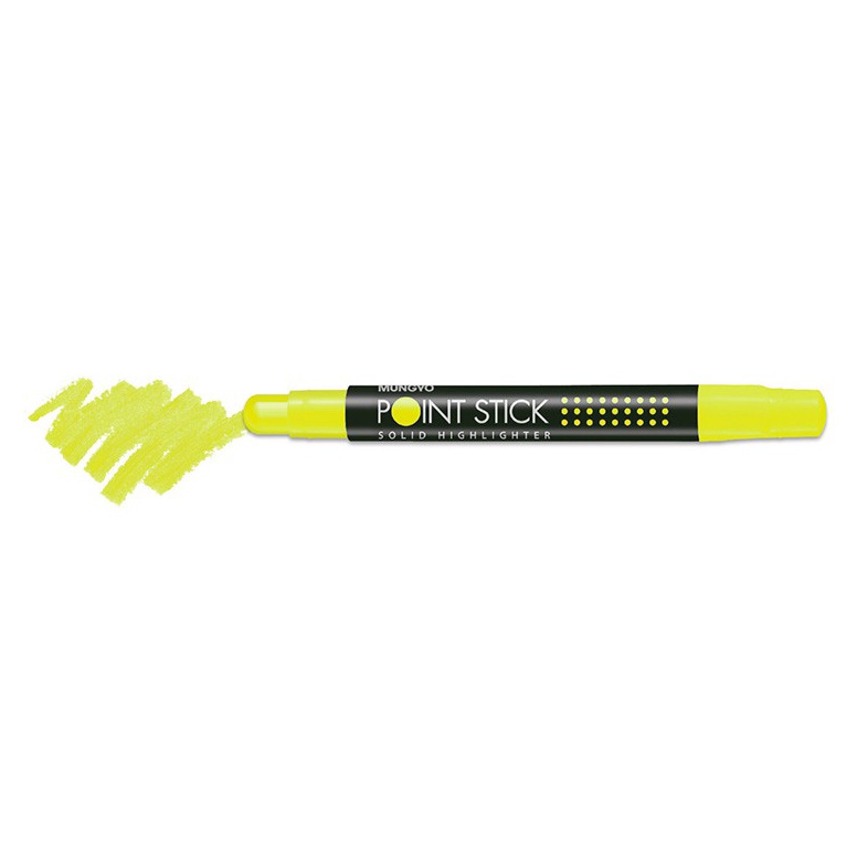 

[PROMO JD9M] Mungyo - Highlighter Point Stick Yellow 252