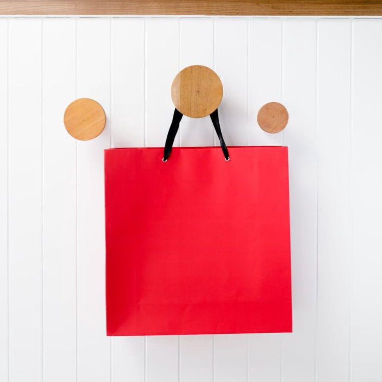 

[PROMO N5BA] Paperbag Premium uk P35xL12xT35cm - Merah 136