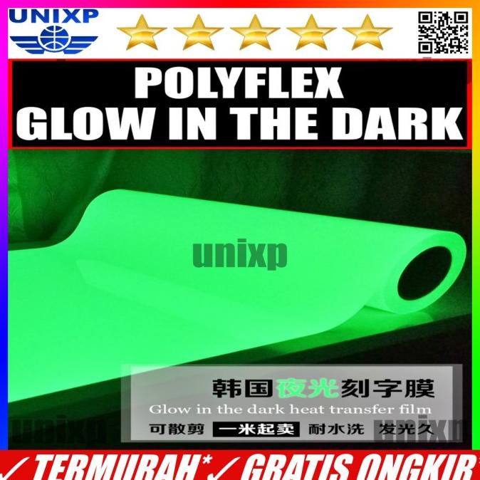 Polyflex Pvc Korea Sablon Polyflex Poliflex Polyflex Glow In The Dark