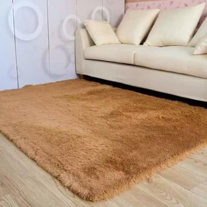 Karpet bulu KOREA IMPORT 200x150 rasfur lembut surpet / kasur TERMURAH