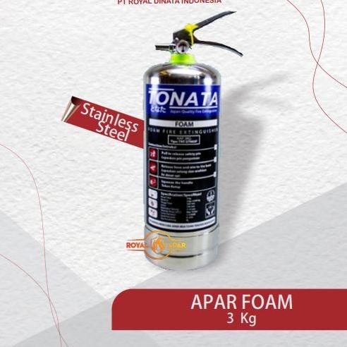 Apar Stainless 3 Kg Foam Tonata