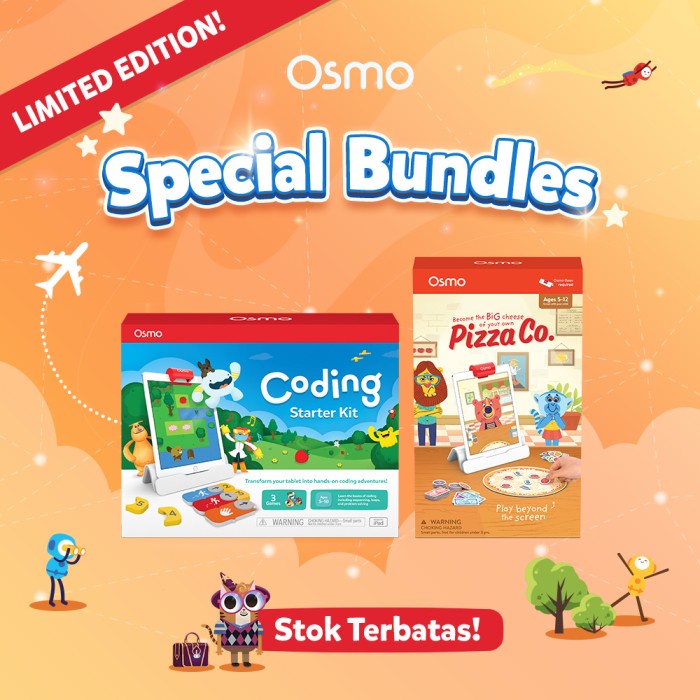 Osmo Coding Starter Kit & Pizza Co. Game