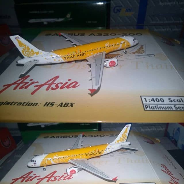 Thai Air Asia A320 HS-ABX Phoenix 1:400
