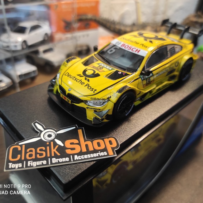 DISKON SPESIAL RMZ CITY DIE CAST MOBIL 1:43 BMW M4 DTM KUNING TERBARU