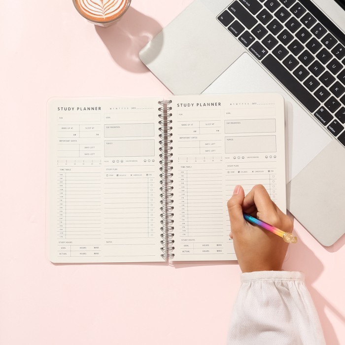 

Bukuqu Notebook Spiral Mika A5 Study Planner