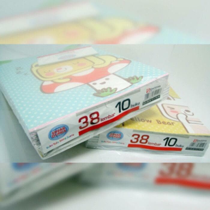 

Buku Tulis 38 Lembar Sidu (Per Pak)
