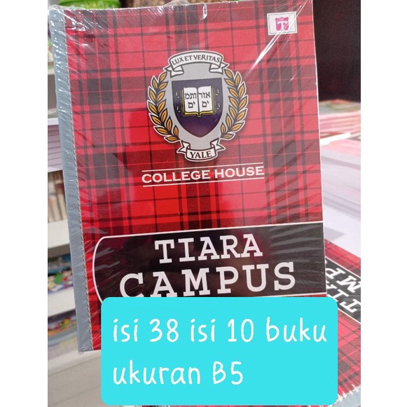 

Bestseller｀buku campus isi 38 1pack isi 10buku ukuran besar B5
