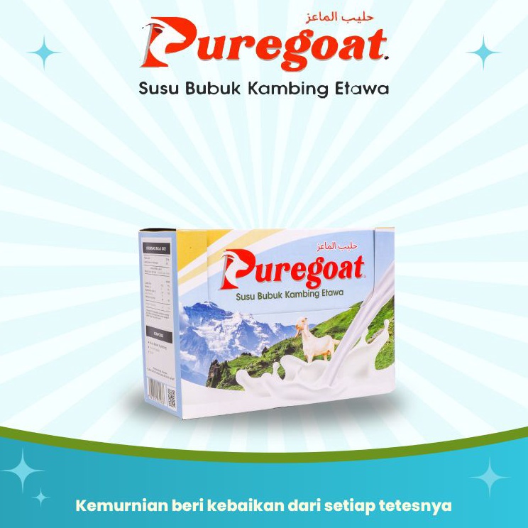 

Ready Puregoat - Susu Kambing Bubuk Etawa 300Gram Terupdate