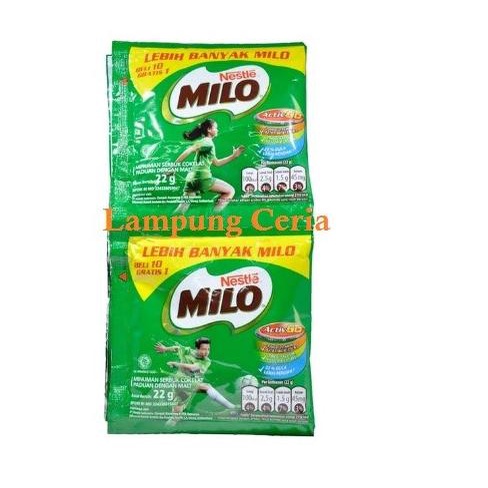 

Minuman Susu Coklat | Milo Activ Go Renceng 10 X 18 Gr