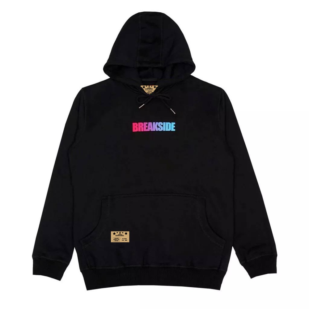 Breakside Hoodie Instinct - Black Oversize Cewe Cowo Unisex Bisa COD