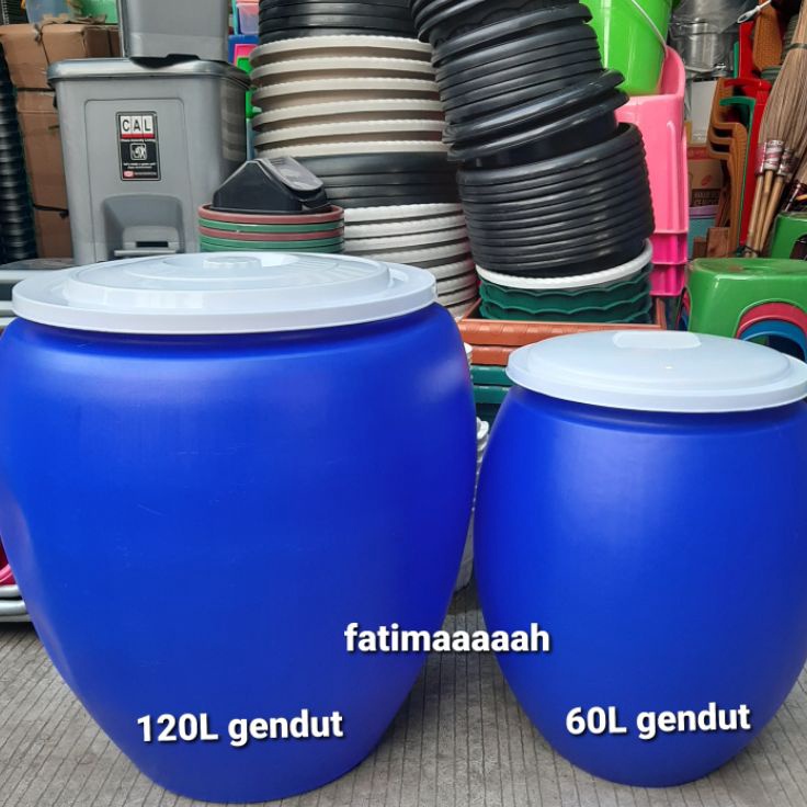 ✿LRt GREEN LEAF - GENTONG AIR 120 LITER 60 LITER / GENTONG GENDUT ✽ ✫