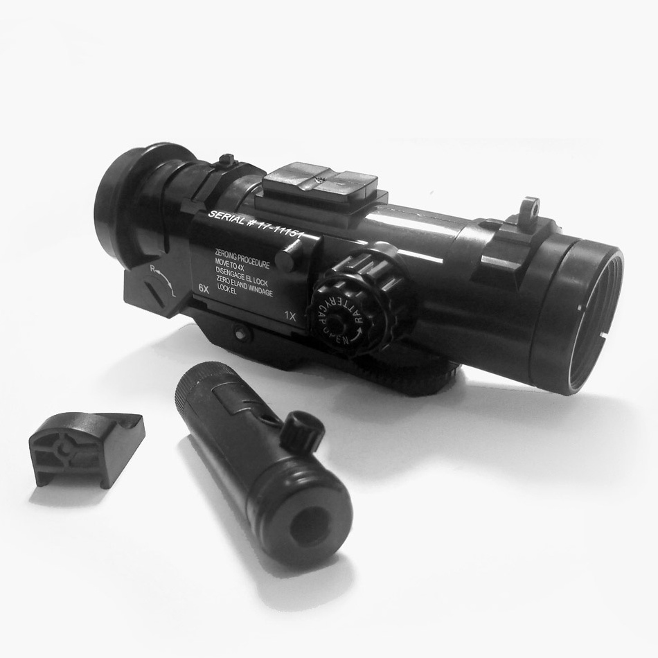 ➥ Elcan Spectre Aimpoint KODE 06 dummy Scope bisa ZEROING + ZOOM dcobra WGG w Terbaru ♥.