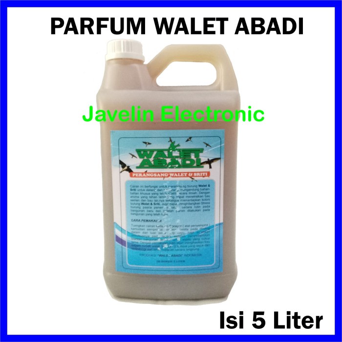 Terlaris Parfum Walet Abadi 5 Liter / Aroma Parfum Pemikat Walet