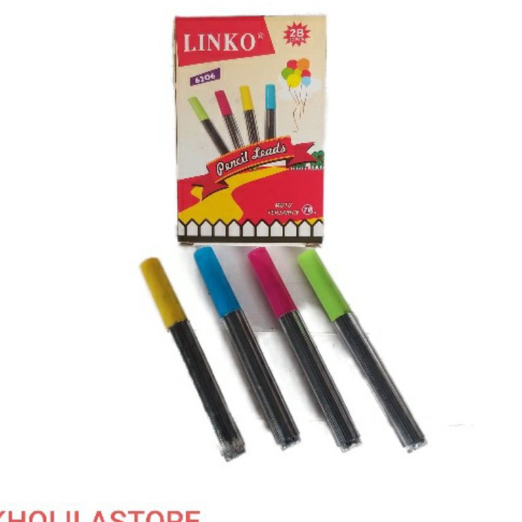 

Terlaris-Isi / Refill Pensil Mekanik 2.0 Linko isi 12 tabung