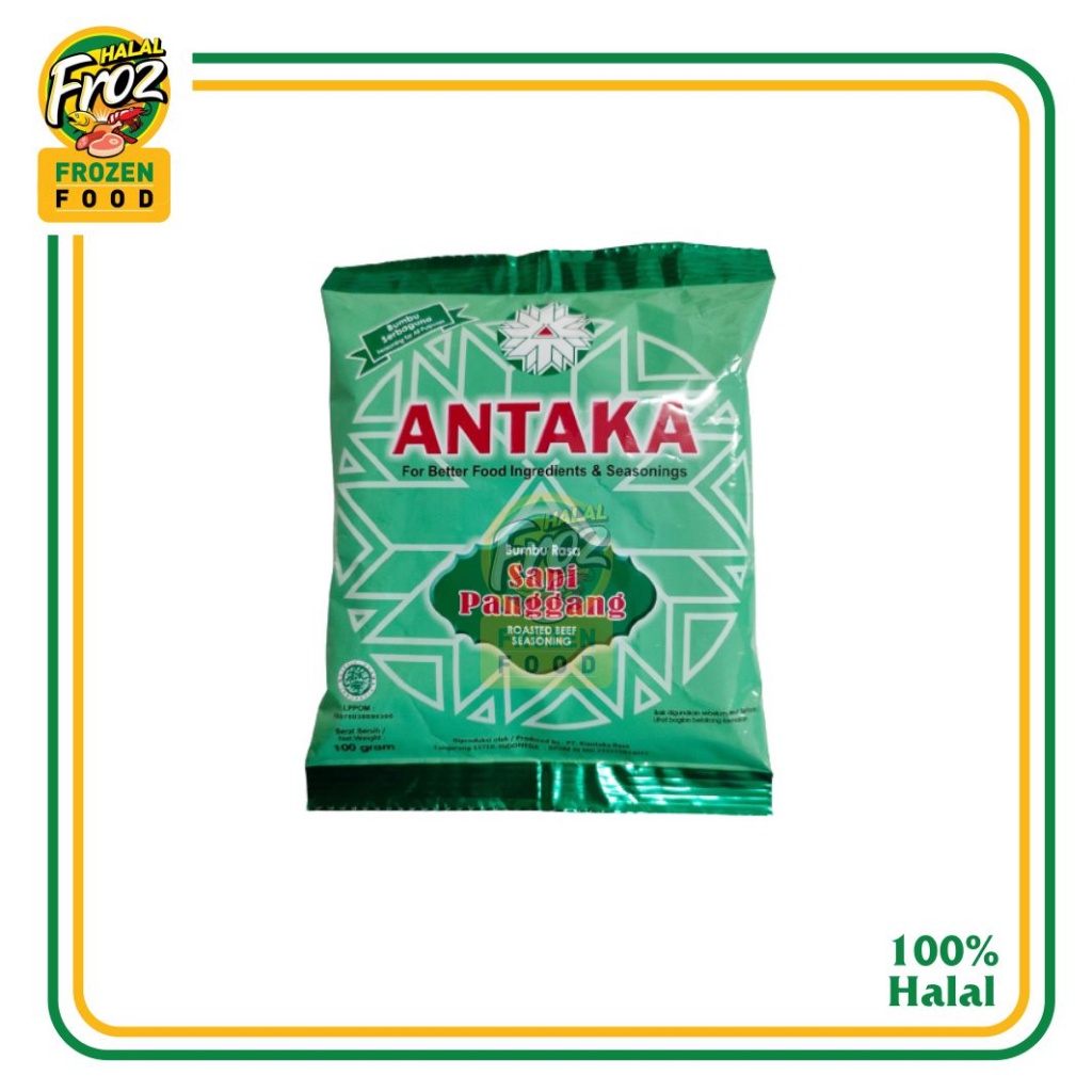 

Bumbu Tabur Sapi Panggang Antaka 100 gr HFPRS