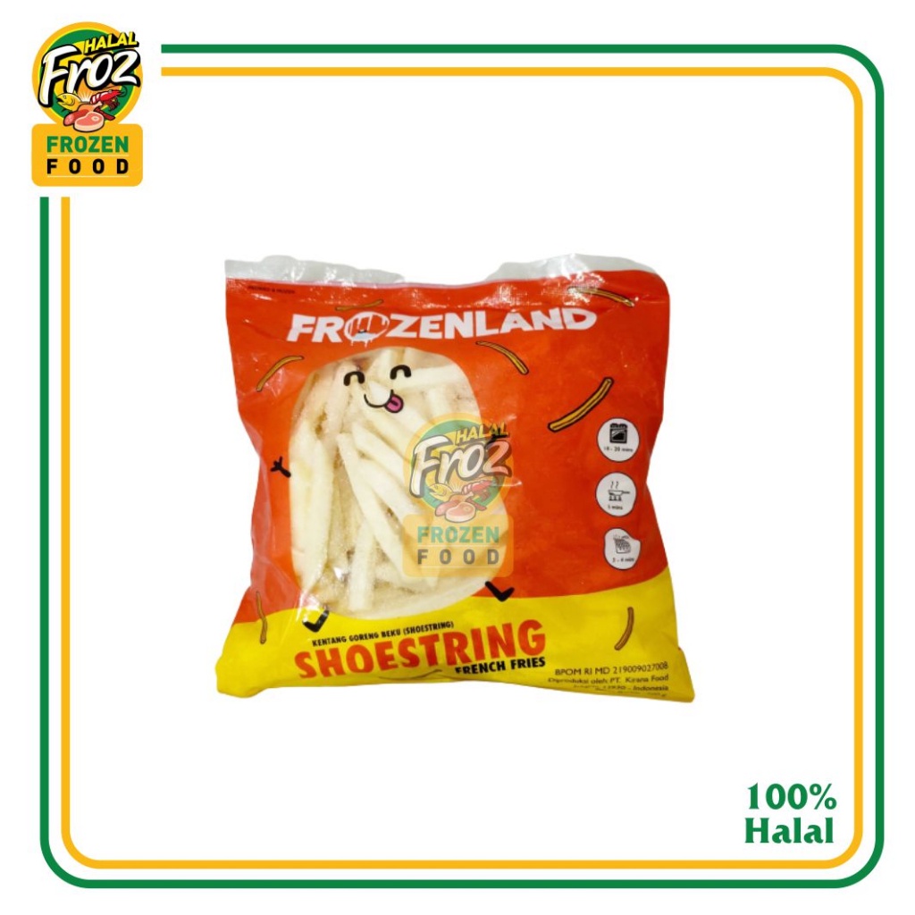 

Frozenland Shoestring 500 gr HFPRS