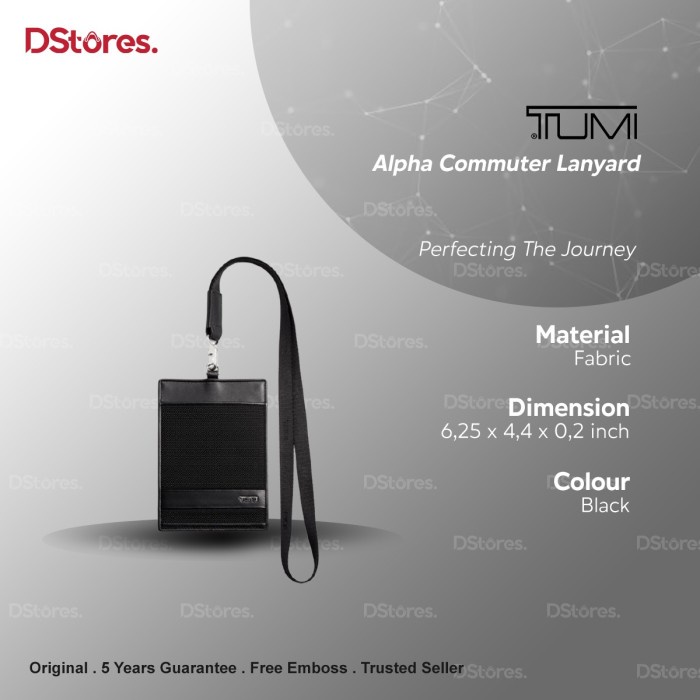 

Bestseller T U M I Alpha Commuter Lanyard - Black